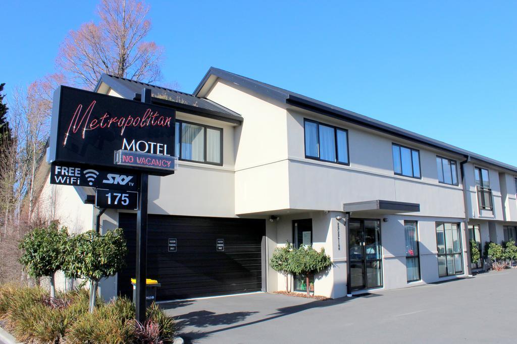 Metropolitan Motel On Riccarton Christchurch Eksteriør billede