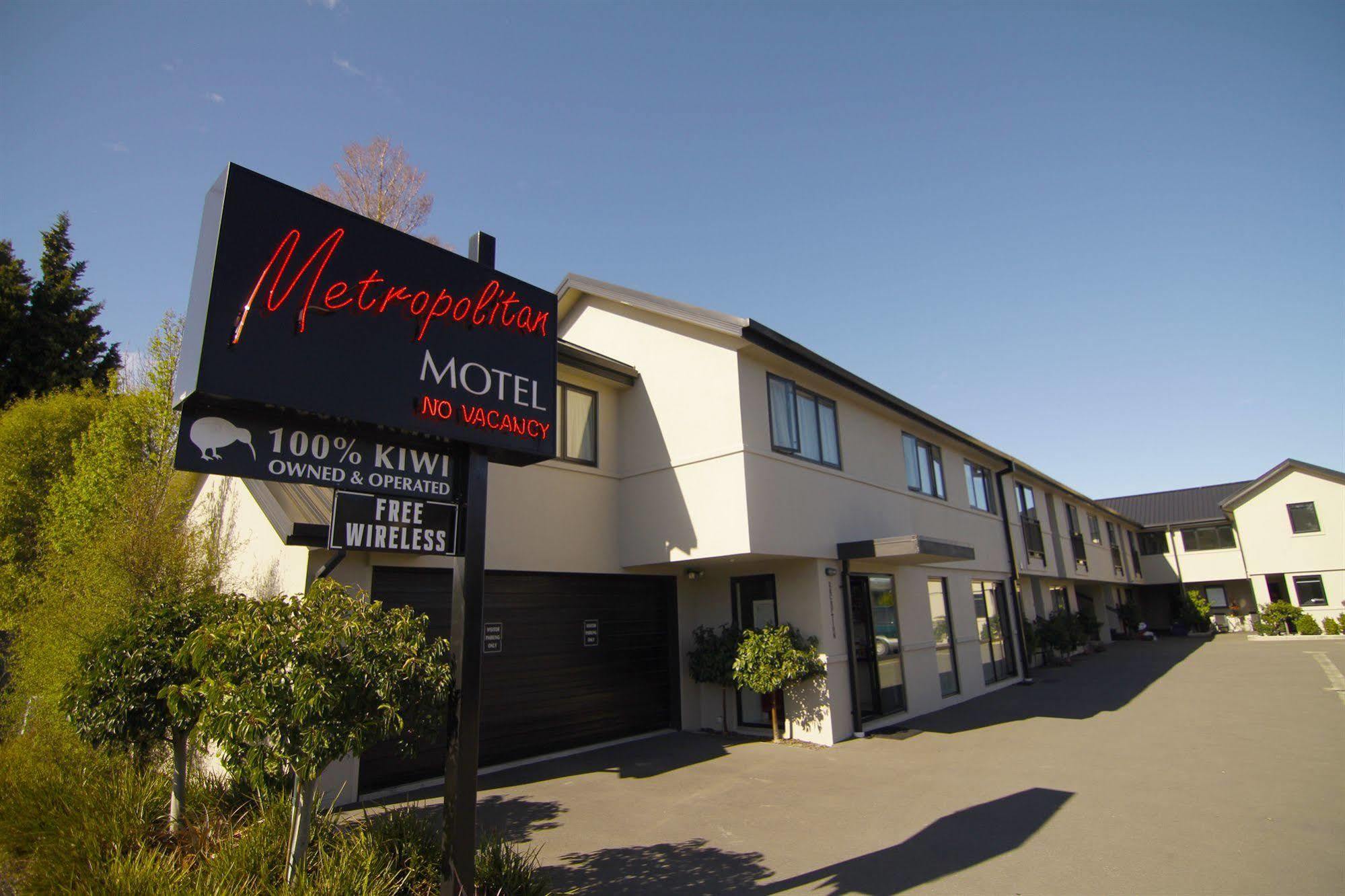Metropolitan Motel On Riccarton Christchurch Eksteriør billede